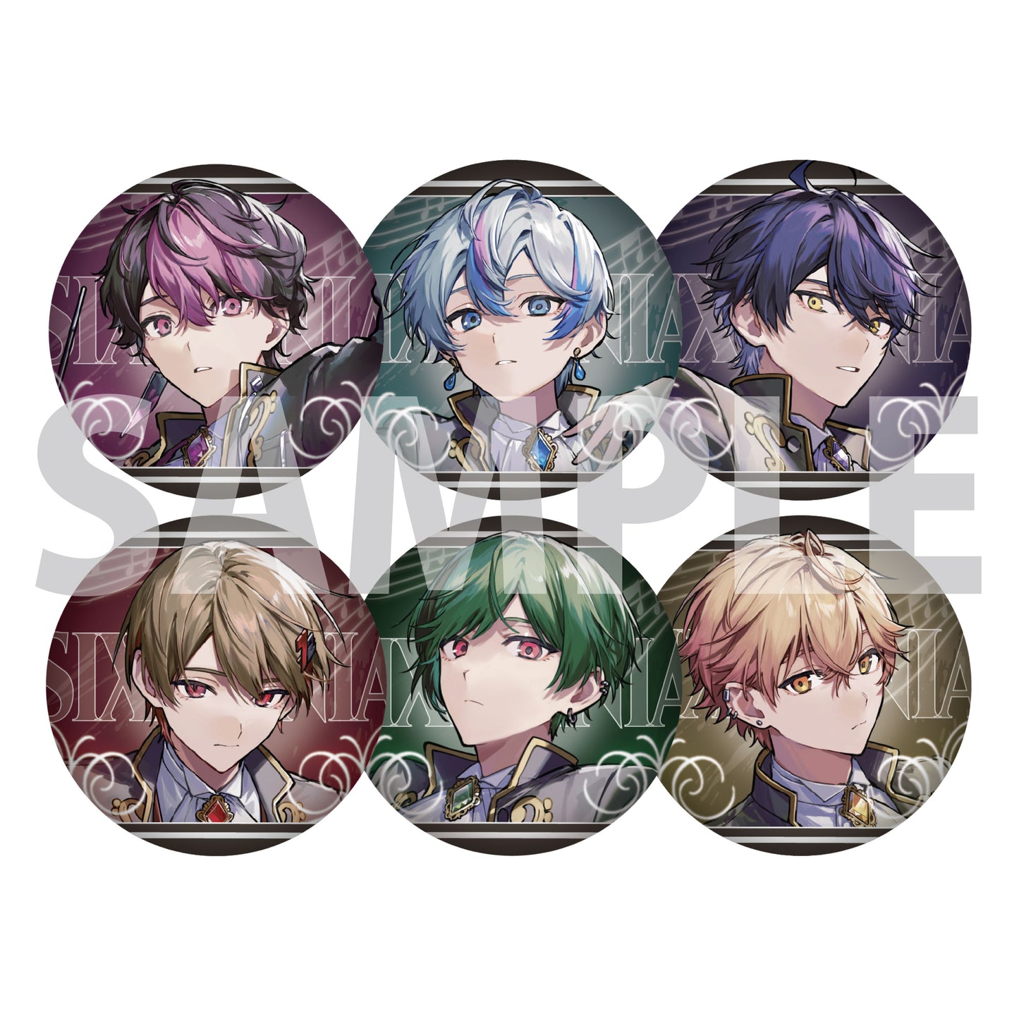 シクフォニランダム缶バッジ 第1弾
